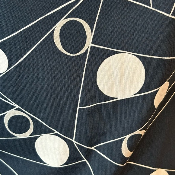 Worth Knot Front Black & Tan Stretch Polka Dot Top - Picture 6 of 6